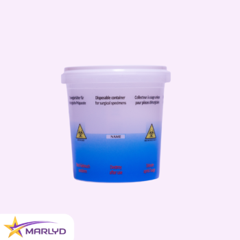 Recipient din plastic 1000 ml pt probe anatomo-patologie si plasma BIOSAFE
