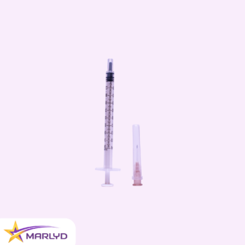 Seringa insulina 1ml cu ac detasabil BIOSAFE