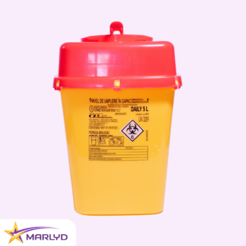 Recipient / Cutii polipropilena 5 L pt. intepatoare–taietoare BIOSAFE