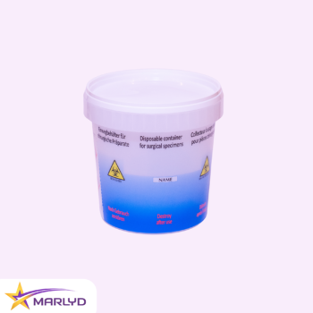 Recipient din plastic 250 ml pt probe anatomo-patologie si plasma BIOSAFE