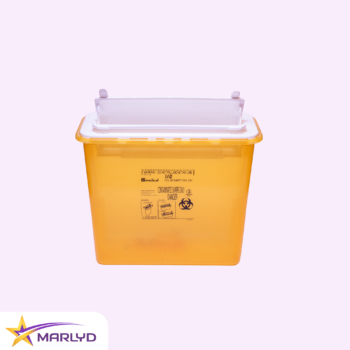 Recipiente polipropilena 5,4 L pt. deseuri farmaceutice BIOSAFE