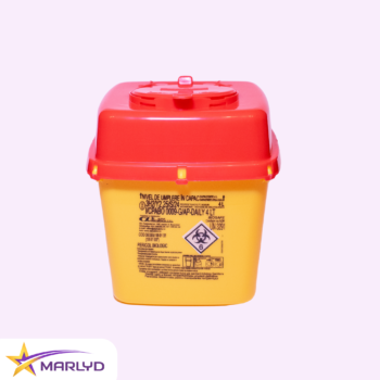 Recipient / Cutii polipropilena 4 L pt. intepatoare–taietoare BIOSAFE