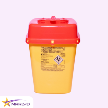 Recipient / Cutii polipropilena 6 L pt. intepatoare–taietoare BIOSAFE