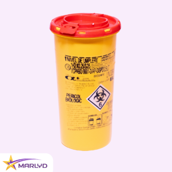 Recipient / Cutii polipropilena 0,5 L pt. intepatoare–taietoare BIOSAFE