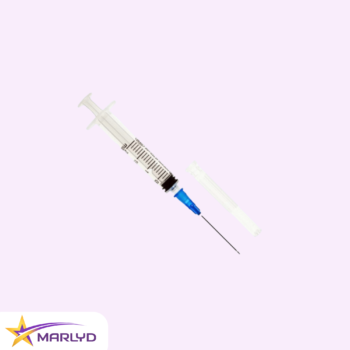 Seringa cu ac, 2 ml LUER LOCK BIOSAFE